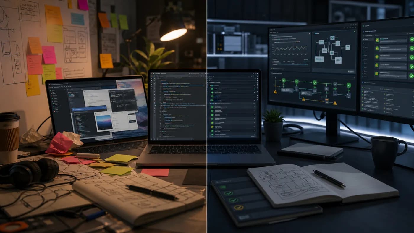 Agentic Engineering vs Vibe Coding