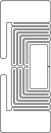 Wet Inlay Quanray Qstar 7U 42x16mm — chip design