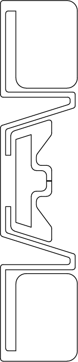 Dry Inlay Quanray Qstar 7U 75x15mm — chip design